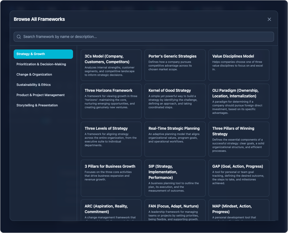 3-Aspects Infographic Designer