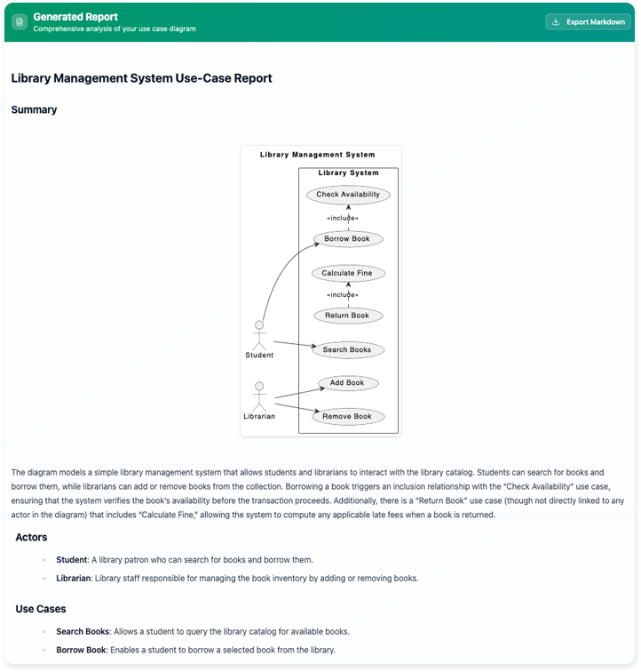 Comprehensive Use Case Documentation