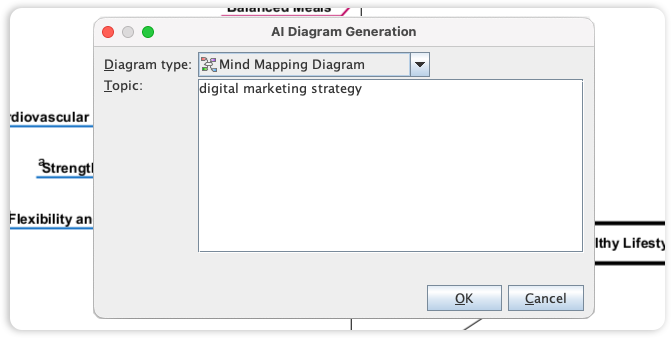 AI-Powered Mind Map Generation