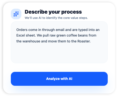Enter a topic and let AI help generate the rest.