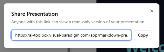 Markdown Presentation Maker Effortless Sharing via URL