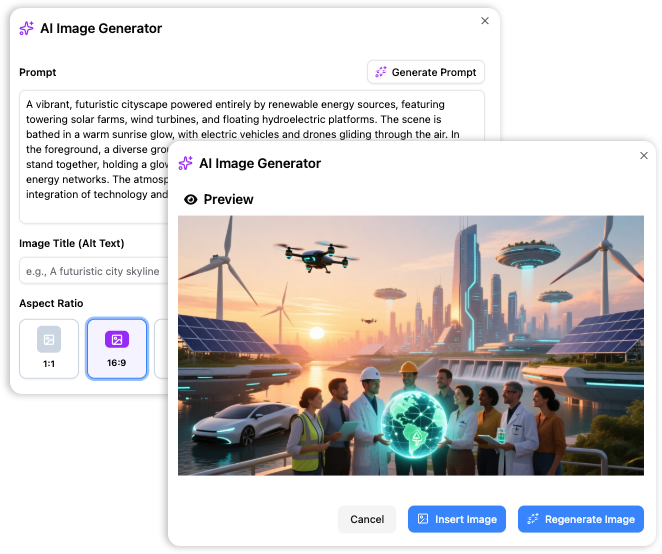 Context-based AI Slide Image Generator