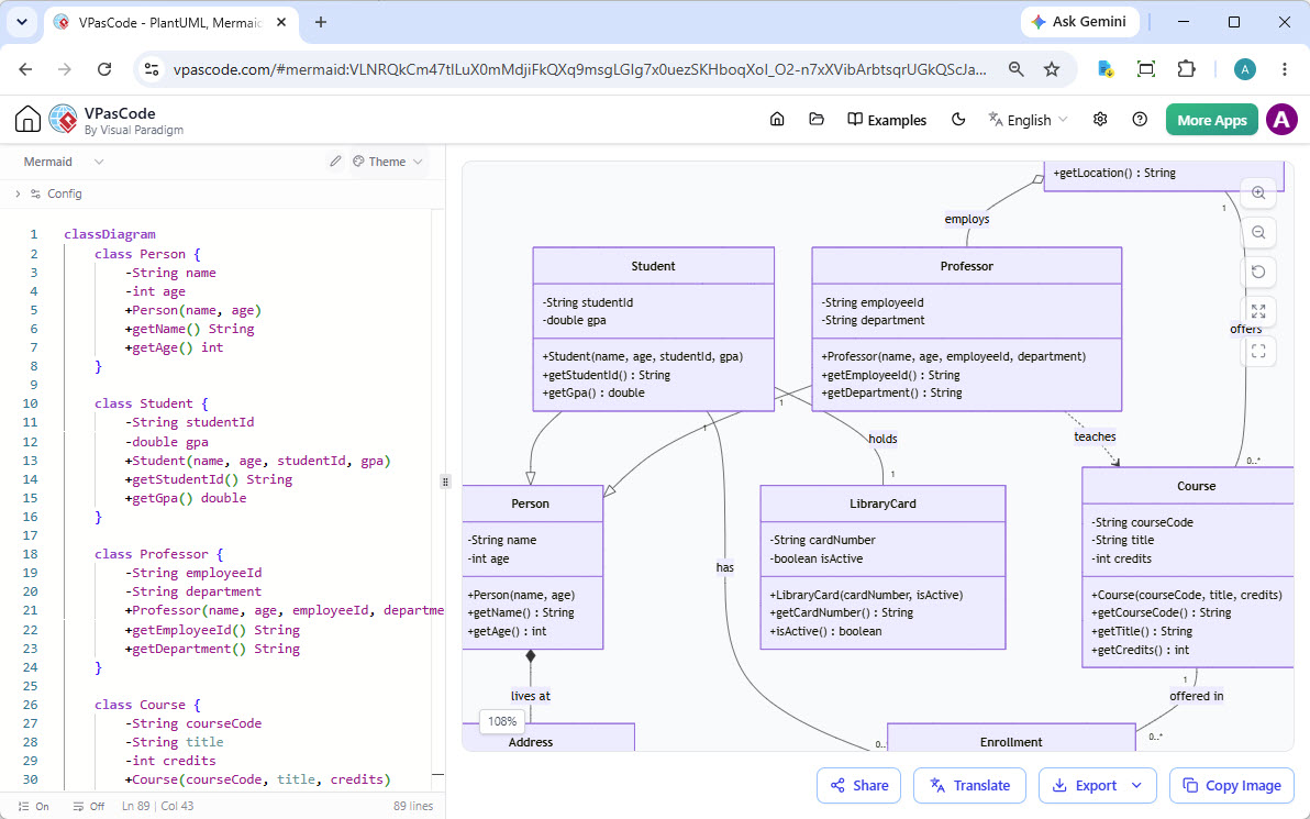 UML Class Diagram
