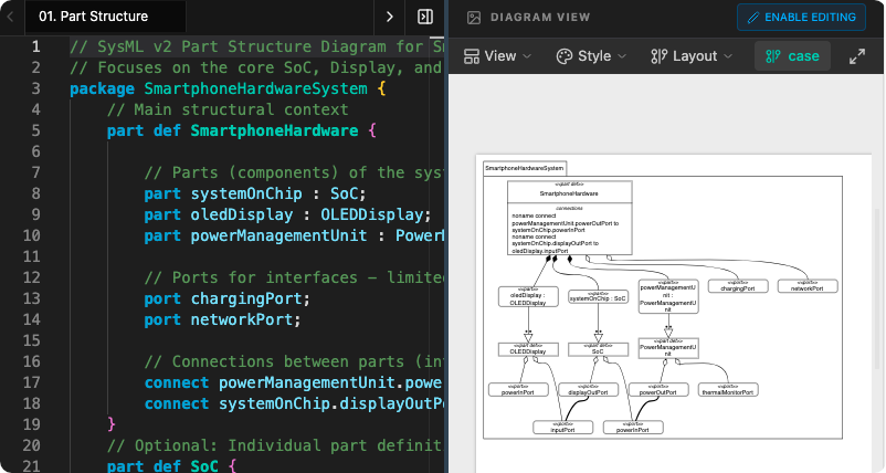 Synchronized Editing