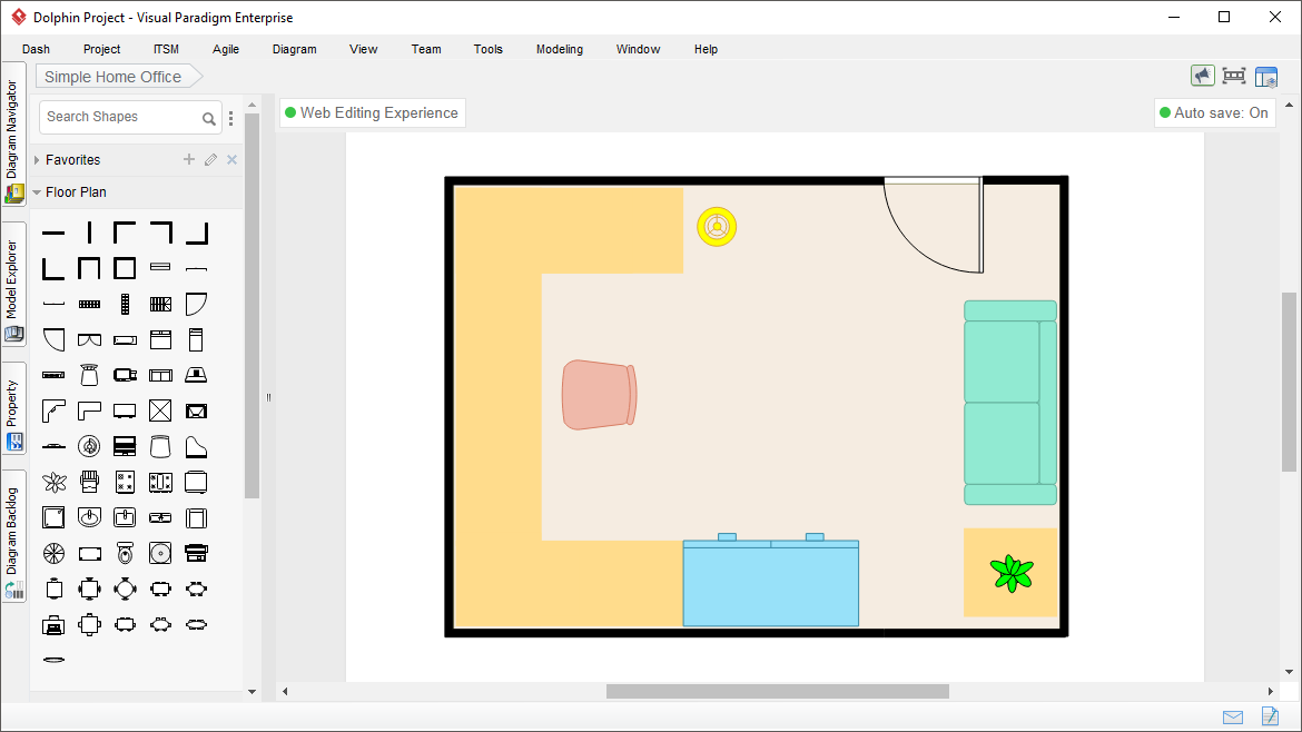 Featured image of post Small Office Plan Layout With Dimensions : Chris and malissa tack the dimensions are approximately 18′ x 15′ so it has just a 270 sq.