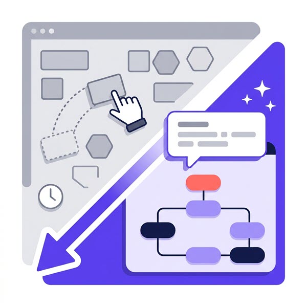 AI Alternative to Drag-and-Drop Diagramming