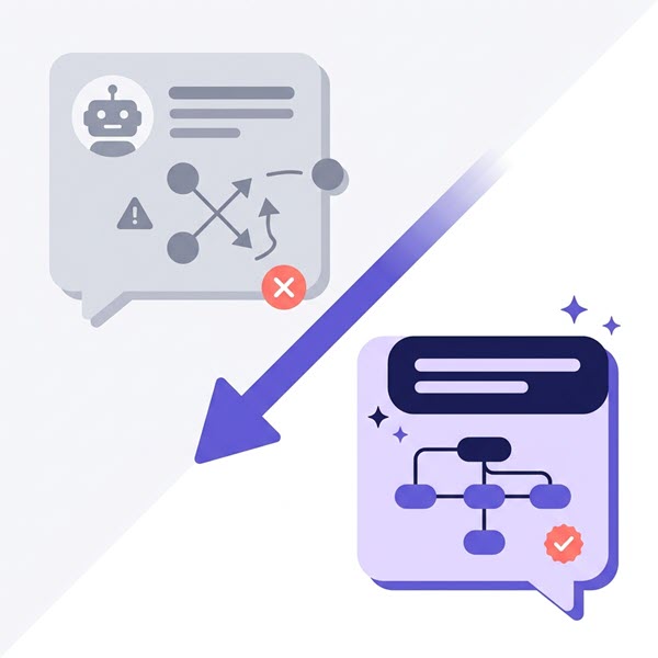 Conversational AI Diagramming vs Generic LLMs