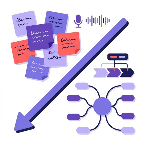 Convert Notes into Mind Maps and Flows