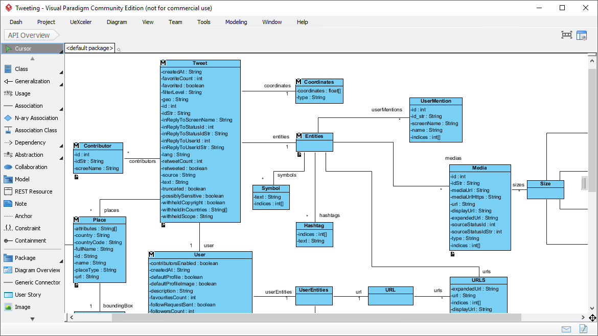 On-the-fly FREE Online UML Software: 30 Class Diagram Examples