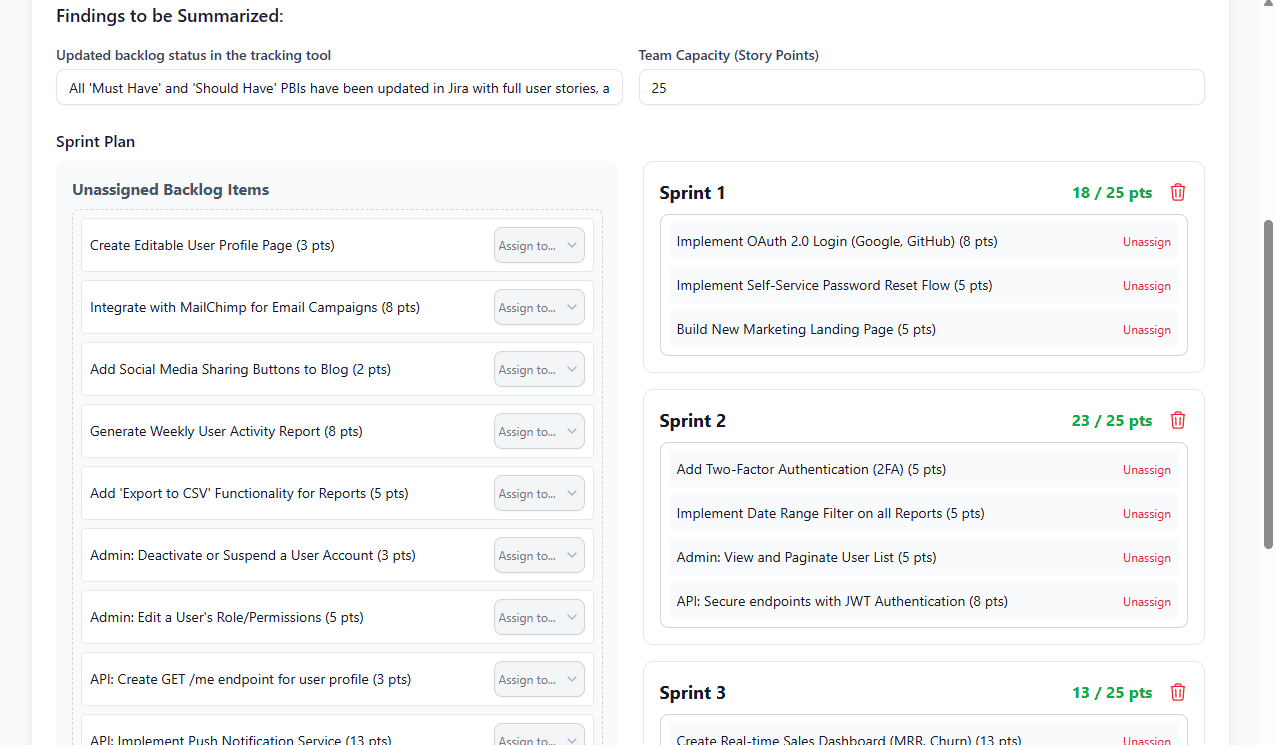 AI-Powered Agile Backlog Refiner