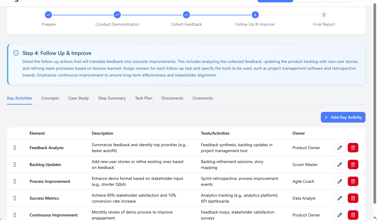 AI-Powered Demo Session Planner