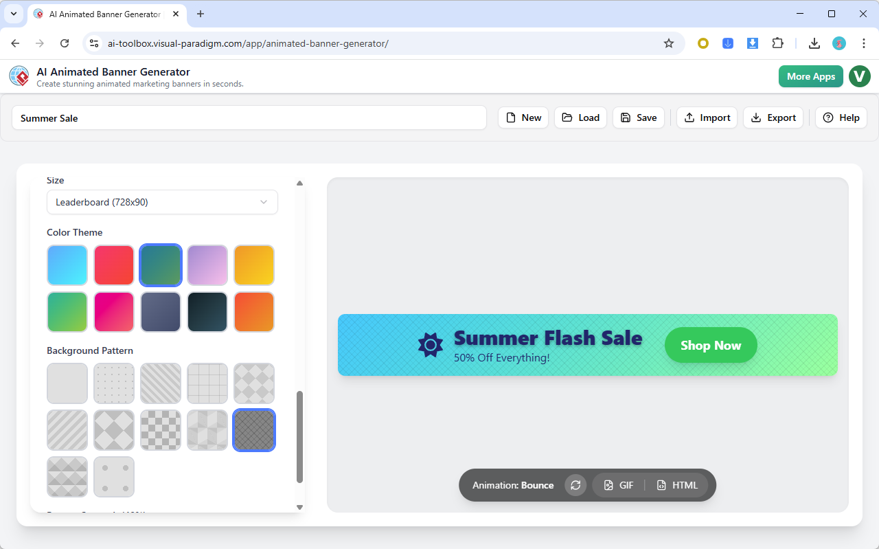 AI Animated Banner Generator Icon